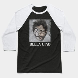 La Casa De Papel Profesor Baseball T-Shirt